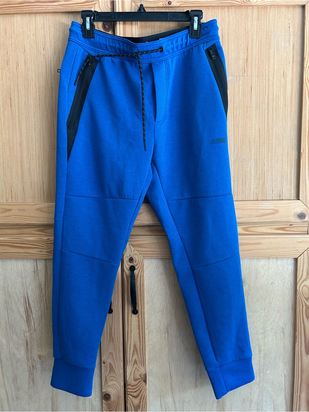 American Eagle Outfitters Men's Royal Blue Jogger Sweatpants